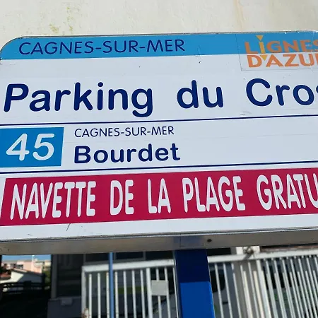 Sea View Front Deluxe Near Airport Apartment Cagnes-sur-Mer